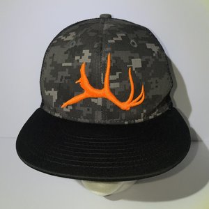 Hush Bows Black Digital Camo Baseball Cap