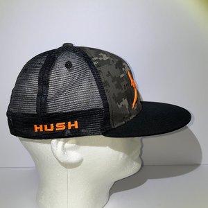 Hush Bows Black Digital Camo Baseball Cap