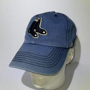 Boston Red Sox Genuine Merch '47 Baseball Cap Blue Cotton MLB Strap Back