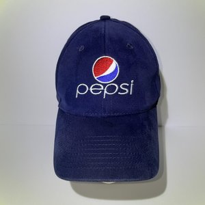 Nissun Pepsi Employee Baseball Cap Dark Blue Soda Pop