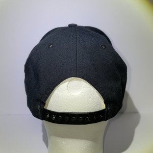 New Era Dupont Visor Ole Miss Rebels Black Vintage Snapback Hat