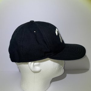 New Era Dupont Visor Ole Miss Rebels Black Vintage Snapback Hat