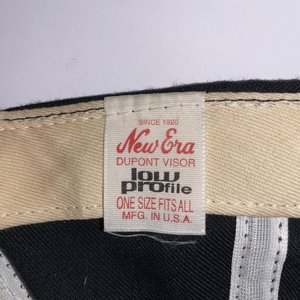 New Era Dupont Visor Ole Miss Rebels Black Vintage Snapback Hat