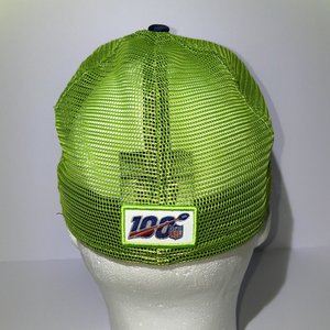 New Era 59FIFTY Seattle Seahawks Sideline Trucker Hat Size 7 1/8