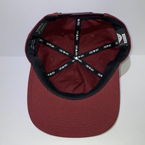 Poler Snapback Cap Maroon Camp Vibes Cotton Not to Be Sold Sample