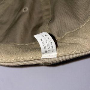 Vintage 'Super Dad' Light Brown Snapback Hat/Cap, 100% Cotton twill, Medium Prof...