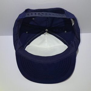 Vintage Union Pacific Motor Freight Snapback Cap White Blue Stylemaster Trucker