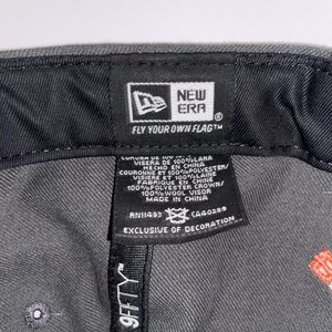 New Era 9Fifty Denver Broncos Gray & Orange Graffiti Snapback Cap