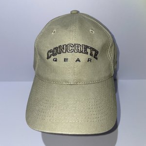 Head Shots Concrete Gear Baseball Cap Sandy Brown Strapback
