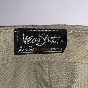 Head Shots Concrete Gear Baseball Cap Sandy Brown Strapback