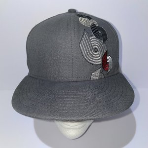 New Era 59Fifty Trail Blazers Hardwood Graffiti Baseball Cap Size 7 1/4