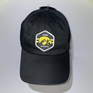 Iowa Hawkeyes Captivating Headgear Baseball Cap Black Strapback