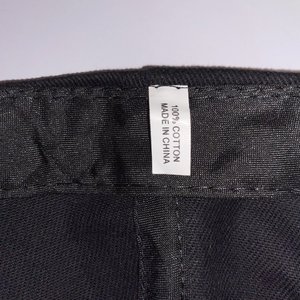 NRA Baseball Cap Black American Flag Lettering 100% Cotton Strapback