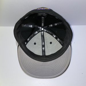 Los Angeles Lakers New Era 59Fifty Baseball Cap Size 7 1/8 Palm Tree