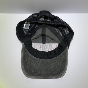 Pop Fizzy Rhinestone BABE Black Denim Baseball Cap