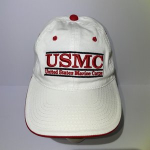 The Game USMC Marines Red & White Baseball Cap