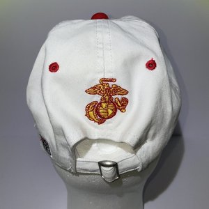 The Game USMC Marines Red & White Baseball Cap