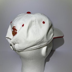 The Game USMC Marines Red & White Baseball Cap