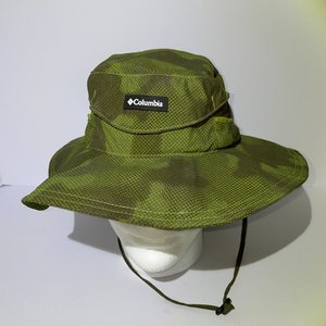 Columbia Light Green Camo Boonie Hat Size S/M