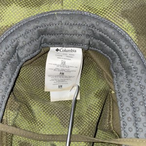 Columbia Light Green Camo Boonie Hat Size S/M