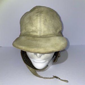 USN Navy Department Contract NXsx 38051 Weather Hat WWII Era Lined Cap 7