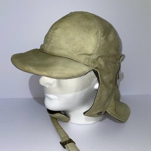 USN Navy Department Contract NXsx 38051 Weather Hat WWII Era Lined Cap 7