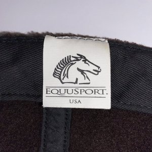 EquuSport Fleece Brown Baseball Hat