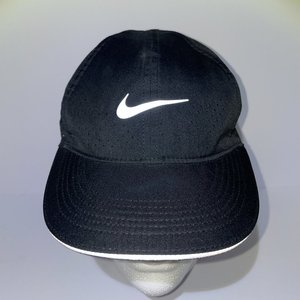 Nike Featherlight Dri-Fit Black Reflective Baseball Cap