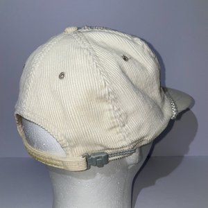 The Greatest Cocktails Hawthorne Baseball Cap White Corduroy Strapback