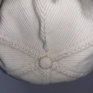 The Greatest Cocktails Hawthorne Baseball Cap White Corduroy Strapback