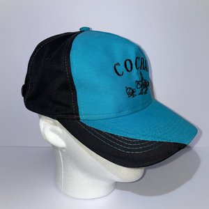 Central Oregon Cutting Horse Association Vintage Cyan Baseball Cap