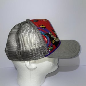 Patagonia Baseball Cap Swimming Fish Flower Art Graphic Trucker