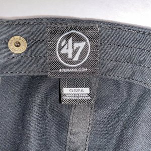 '47 Cleveland Cavaliers Baseball Cap Black Cotton Strapback