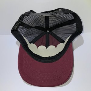 Delta Waterfowl Snapback Cap Burgundy Mesh The Duck Hunters Organization