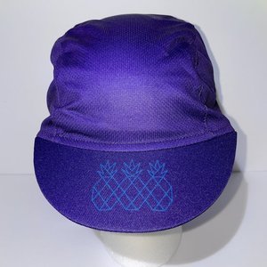 Tre Pinas Purple Cycling Hat
