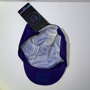 Tre Pinas Purple Cycling Hat