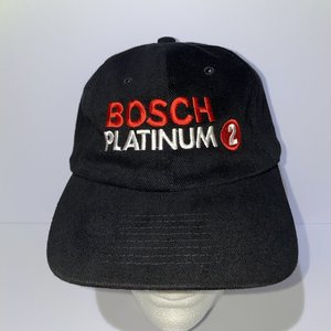 Bosch Platinum 2 Baseball Cap Vintage Black Nissun Strapback