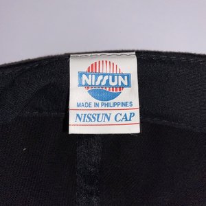 Bosch Platinum 2 Baseball Cap Vintage Black Nissun Strapback