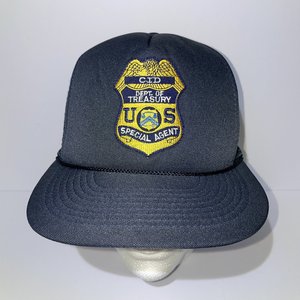 Department of the Treasury US Special Agent Vintage Trucker Hat