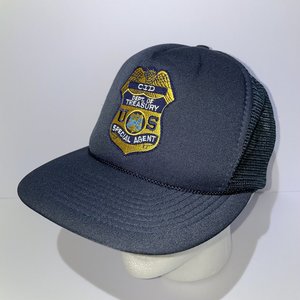 Department of the Treasury US Special Agent Vintage Trucker Hat