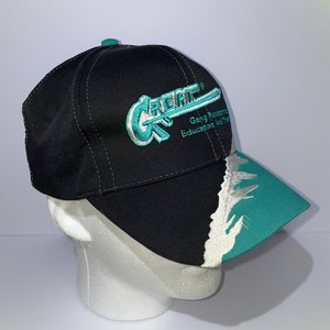 GREAT Vintage Sharktooth Baseball Cap Gang Resistance Education and Training
