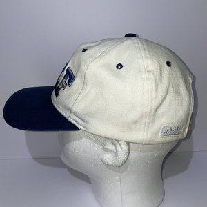 USAF Baseball Cap Vintage Striped White and Blue Gear for Sports Strapback