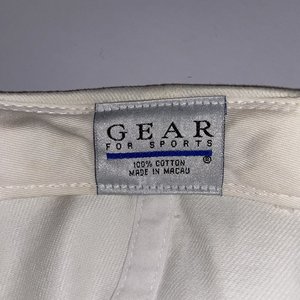 USAF Baseball Cap Vintage Striped White and Blue Gear for Sports Strapback