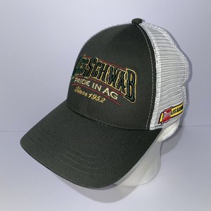 Les Schwab Pride in Agriculture Snapback Cap Mesh Back Green White