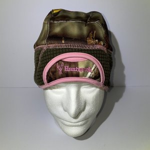 Huntworth Oak Tree EVO Women's Pink Skullcap Beanie