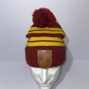 Spirit Halloween Hogwarts Gryffindor Pom-Pom Beanie