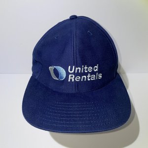United Rentals Blue Vintage Baseball Cap