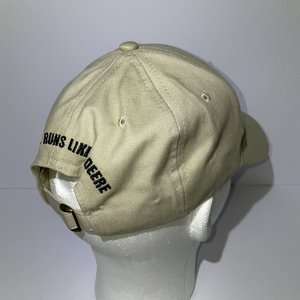 John Deere Gary Francis Beige Baseball Cap