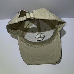John Deere Gary Francis Beige Baseball Cap
