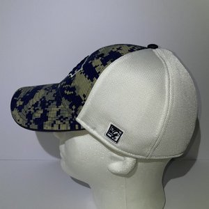 The Game Boston Bruins Navy Camo A-Flex Baseball Cap